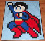Flying Superhero Lap Quilt Kit