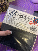 Pixel Quilting Template Set from Martelli