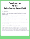 Retro Gaming Revival Quilt: A 12 Block Video Game Themed Quilt Pattern PDF