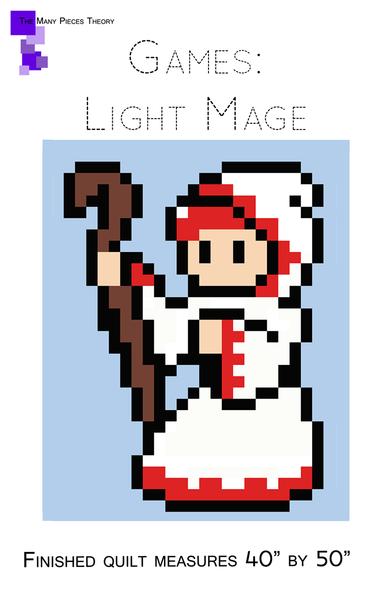 Light Mage Lap Quilt Pattern PDF