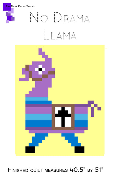 No Drama Llama Pattern PDF