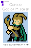 God of Mischief Lap Quilt Kit