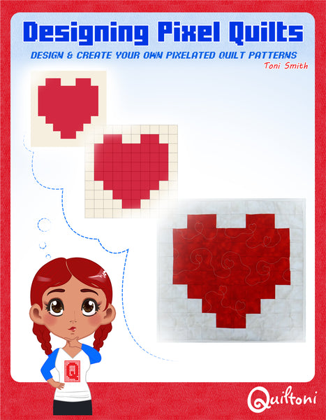 Design & Create your own Pixelated Patterns Digital PDF Book