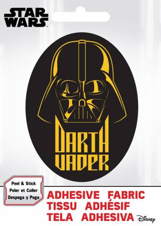 Star Wars - SW Darth Vader- Adhesive Fabric 3 in/ 7.62 cm Badge