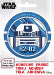 Star Wars - SW R2D2- Adhesive Fabric 3 in/ 7.62 cm Badge