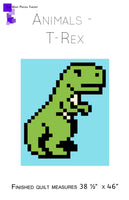 T-Rex Lap Quilt Kit
