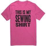 This is My Sewing Shirt Unisex Black Lettering T-Shirt