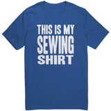 This is My Sewing Shirt Unisex White Lettering T-Shirt
