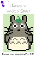 Japanese Wood Spirit Lap Quilt Kit