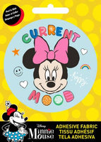 Disney - Minnie Current - Adhesive Fabric 3 in/ 7.62 cm Badge
