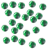 Emerald 3mm Iron-On Rhinestones