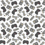 Game Console Controllers White Fabric, Windham