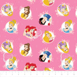 Forever Princesses Disney Fabric, Camelot