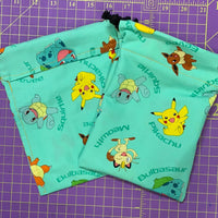 Pokemon Aqua Dice Bag