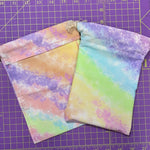 Rainbow Pastel Dice Bag