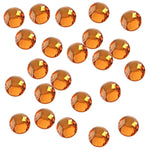 Sun Orange 3mm Iron-On Rhinestones